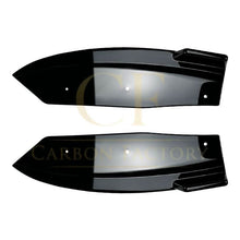 Load image into Gallery viewer, Gloss Black Rear Bumper Spats for BMW G02 X4 Pre-LCI 18-21