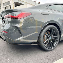 Load image into Gallery viewer, Gloss Black Rear Bumper Spats for BMW G22 G23 4 Series 20-Present