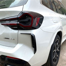 Load image into Gallery viewer, Gloss Black Rear Bumper Trims 1 for BMW G01 X3 LCI 22-24