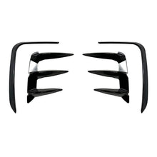 Load image into Gallery viewer, Gloss Black Rear Bumper Trims 2 for BMW G01 X3 LCI 22-24