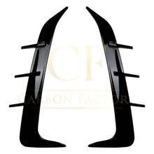 Load image into Gallery viewer, Gloss Black Rear Bumper Trims for BMW G06 X6 Pre-LCI 19-22