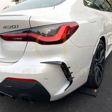 Load image into Gallery viewer, Gloss Black Rear Bumper Trims for BMW G22 G23 4 Series 20-Present
