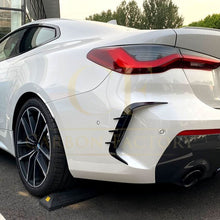 Load image into Gallery viewer, Gloss Black Rear Bumper Trims for BMW G22 G23 4 Series 20-Present