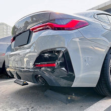 Load image into Gallery viewer, Gloss Black Rear Bumper Trims for BMW G26 4 Series 20-Present