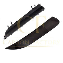 Load image into Gallery viewer, Gloss Black Rear Bumper Trims for Mercedes Benz W117 CLA 13-18