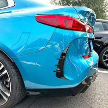 Load image into Gallery viewer, Gloss Black Rear Canards for BMW F44 2 Series 4 Door 20-Present