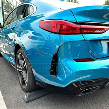 Load image into Gallery viewer, Gloss Black Rear Canards for BMW F44 2 Series 4 Door 20-Present