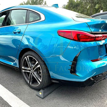 Load image into Gallery viewer, Gloss Black Rear Canards for BMW F44 2 Series 4 Door 20-Present