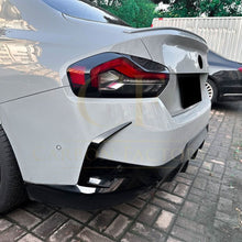 Load image into Gallery viewer, Gloss Black Rear Canards for BMW G42 2 Series Coupe 21-Present
