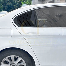 Load image into Gallery viewer, Gloss Black Window Louver Vents for BMW F10 5 Series 11-17