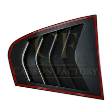 Load image into Gallery viewer, Gloss Black Window Louver Vents for BMW F30 F31 3 Series 12-19