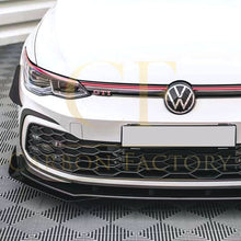Load image into Gallery viewer, MAX Style Gloss Black Front Bumper Trims for VW Golf MK8 21-23