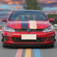 Load image into Gallery viewer, RZ Style Gloss Black Front Canards for VW Golf MK7.5 GTI 17-20