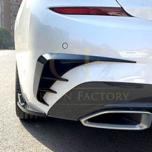 Load image into Gallery viewer, V Style Gloss Black Rear Bumper Trims for BMW 3 Series G20 G21 Pre-LCI 19-22