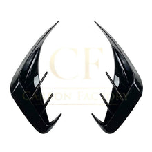 Load image into Gallery viewer, V Style Gloss Black Rear Bumper Trims for BMW 3 Series G20 G21 Pre-LCI 19-22