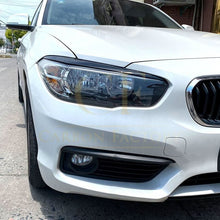 Load image into Gallery viewer, Gloss Black Headlight Trims for BMW F20 F21 1 Series M Sport 11-19
