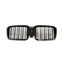 Load image into Gallery viewer, AUTOID Gloss Black Double Slat Kidney Grille for BMW X3 LCI & X4 LCI (2021+, G01/G02) - Shadowline Front OEM-Style Direct Replacement