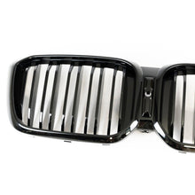 Load image into Gallery viewer, AUTOID Gloss Black Double Slat Kidney Grille for BMW X3 LCI & X4 LCI (2021+, G01/G02) - Shadowline Front OEM-Style Direct Replacement
