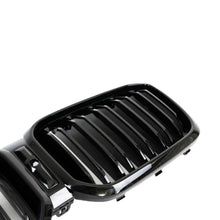 Load image into Gallery viewer, AUTOID Gloss Black Double Slat Kidney Grille for BMW X3 LCI & X4 LCI (2021+, G01/G02) - Shadowline Front OEM-Style Direct Replacement