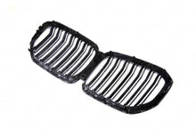 Load image into Gallery viewer, AUTOID Gloss Black Double Slat Kidney Grille for BMW X5 G05 (2018-2024) & X5M F95 (2020-2024) | OEM-Style Chrome Delete Front Grille | ABS | Paint Code 668