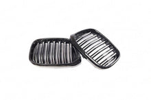 Load image into Gallery viewer, BMW X3 G01 & X4 G02 Gloss Black Double Slat Kidney Grilles (2018+) - M Style OEM Fit Front Grille Set, Paint Code 668 by AUTOID