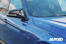 Load image into Gallery viewer, Gloss Black M Style Wing Mirror Covers for BMW 1 2 3 4 Series & M2 (2012-2019) F20 F21 F22 F23 F30 F31 F34 F35 F32 F33 F36 F87 | Pair Replacement Mirror Caps ABS | Paint Code 668 | OEM Fit