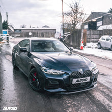 Load image into Gallery viewer, Gloss Black Front Splitter Lip Kit for BMW 4 Series G22/G23 (2020+) - OEM-Fit ABS 3-Piece Performance Front Lip Spoiler