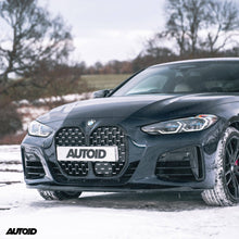 Load image into Gallery viewer, Gloss Black Front Splitter Lip Kit for BMW 4 Series G22/G23 (2020+) - OEM-Fit ABS 3-Piece Performance Front Lip Spoiler
