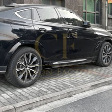 Load image into Gallery viewer, MP Style Gloss Black Side Skirts for BMW G06 X6 19-25
