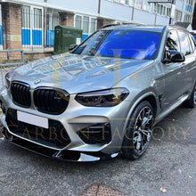 Load image into Gallery viewer, 3D Style Gloss Black Front Splitter for BMW F97 X3M F98 X4M 18-21