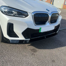 Load image into Gallery viewer, AC Style Gloss Black Front Splitter for BMW G01 X3 IX3 G02 X4 LCI 22-24