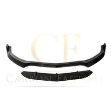 Load image into Gallery viewer, AMG Style Gloss Black Front Splitter for Mercedes Benz W205 C63 15-22