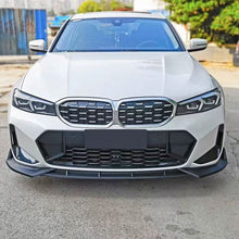 Load image into Gallery viewer, BK Style Gloss Black Front Splitter for BMW 3 Series G20 G21 LCI 23-Present