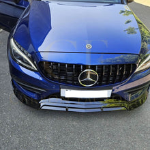 Load image into Gallery viewer, Brabus 2 Style Gloss Black Front Splitter for Mercedes Benz W205 C Class 15-18