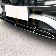 Load image into Gallery viewer, Brabus 2 Style Gloss Black Front Splitter for Mercedes Benz W206 C Class 22-Present
