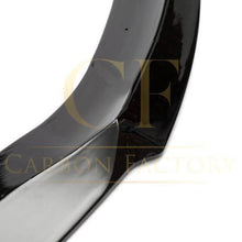 Load image into Gallery viewer, Brabus Style Gloss Black Front Splitter for Mercedes Benz W117 CLA AMG 16-19