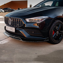 Load image into Gallery viewer, Brabus Style Gloss Black Front Splitter for Mercedes Benz W118 CLA 19-23