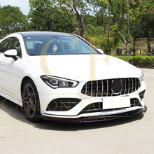 Load image into Gallery viewer, Brabus Style Gloss Black Front Splitter for Mercedes Benz W118 CLA 19-23