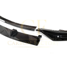Load image into Gallery viewer, Competition Style Gloss Black Front Splitter for Tesla Model 3 16-23