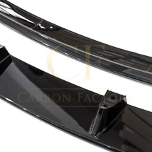 Load image into Gallery viewer, Competition Style Gloss Black Front Splitter for Tesla Model Y 19-24
