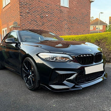 Load image into Gallery viewer, CS Style Gloss Black Front Splitter for BMW F87 M2C 14-18