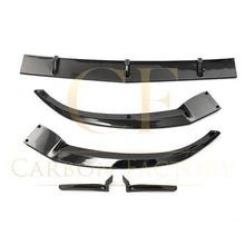 Load image into Gallery viewer, Edition 1 Style Gloss Black Front Splitter for Mercedes Benz W205 C Class 15-18