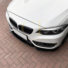 Load image into Gallery viewer, Gloss Black Front Splitter for BMW F22 F23 2 Series Non M Sport 14-20