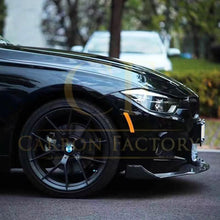 Load image into Gallery viewer, MAD Style Gloss Black Front Splitter for BMW F30 F31 3 Series M Sport 12-19