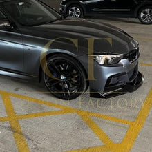 Load image into Gallery viewer, MAD Style Gloss Black Front Splitter for BMW F30 F31 3 Series M Sport 12-19