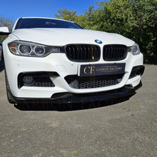 Load image into Gallery viewer, MAD Style Gloss Black Front Splitter for BMW F30 F31 3 Series M Sport 12-19