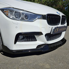 Load image into Gallery viewer, MAD Style Gloss Black Front Splitter for BMW F30 F31 3 Series M Sport 12-19