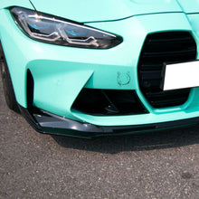 Load image into Gallery viewer, MP Style Gloss Black Front Splitter 3 Pieces for BMW G80 M3 G82 G83 M4 21-Present