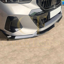 Load image into Gallery viewer, MP Style Gloss Black Front Splitter 4 Pieces for BMW G60 5 Series 24-Present