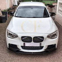Load image into Gallery viewer, MP Style Gloss Black Front Splitter (4 pieces kit) for BMW F20 1 Series Pre-LCI 12-14
